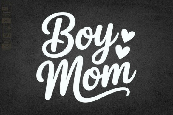 Boy Mom SVG & Mama Heart Silhouette Review