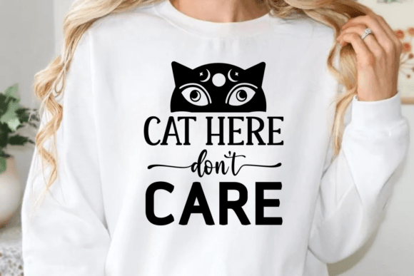 Cat Here Don't Care SVG: An Embroidery Review