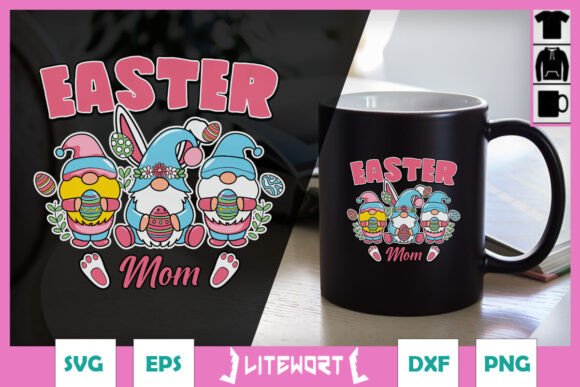 Easter Mom Happy Gnome Mom SVG Review