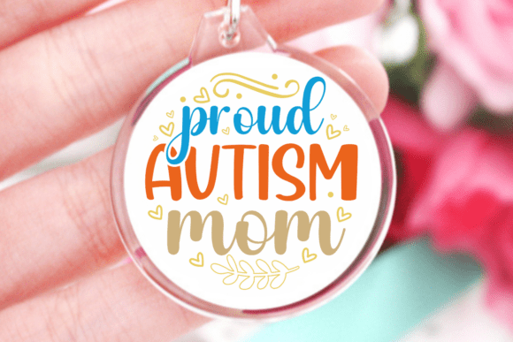 Proud Autism Mom SVG: Keychain & Embroidery Review