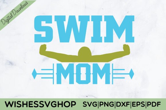 SWIM MOM SVG PNG: A Designer’s Stitch Test