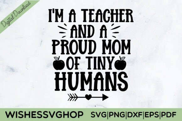 Teacher Mom SVG PNG: A Versatile Design for Embroidery