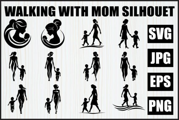 Walking with Mom SVG Bundle: An Embroidery Review